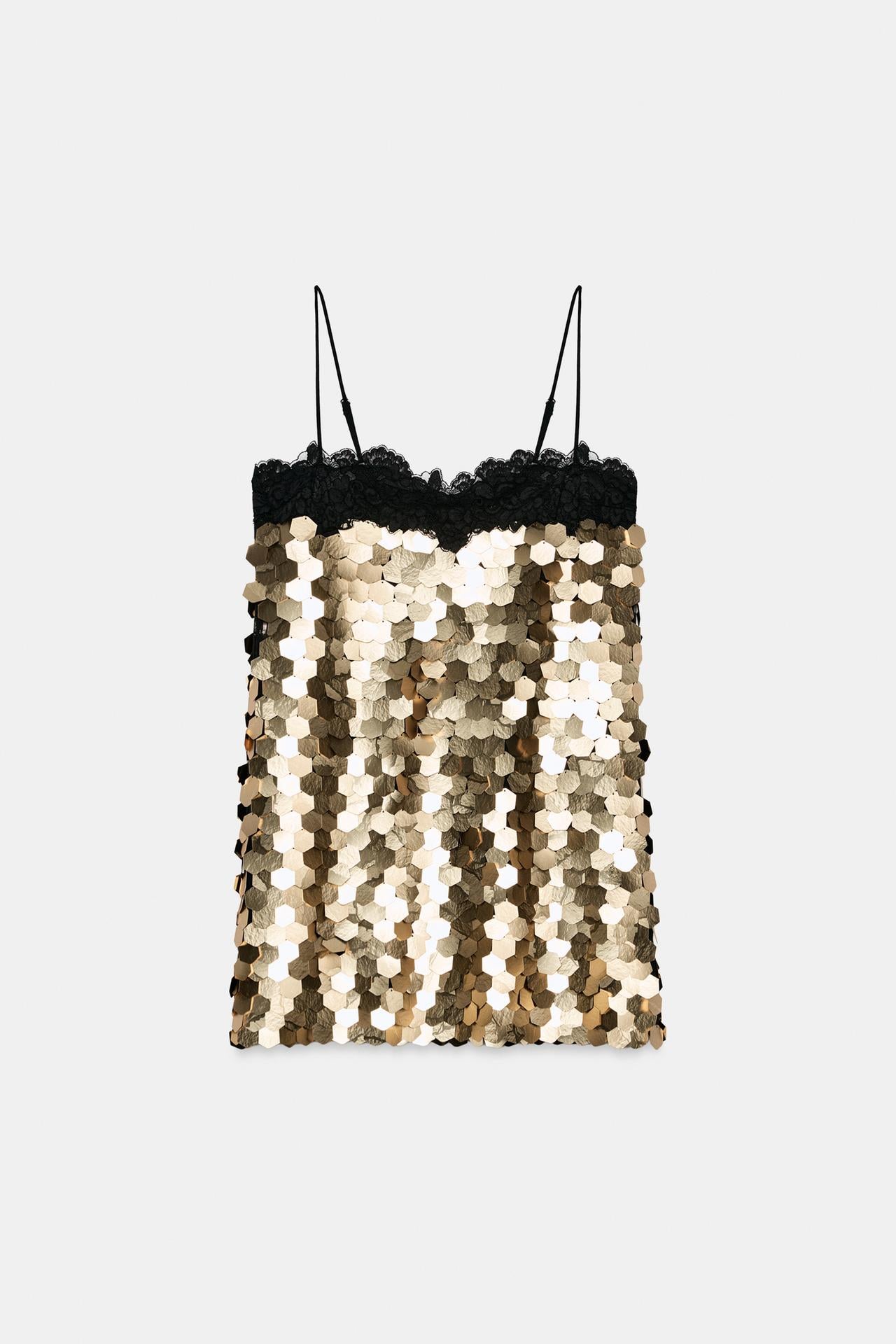 Zara Sequin Mini Dress