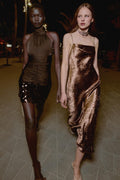 ZARA SEQUIN COMBINATION SHORT DRESS