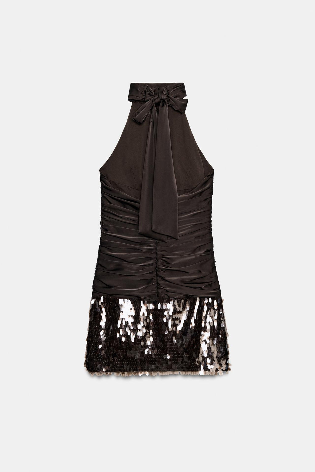 ZARA SEQUIN COMBINATION SHORT DRESS