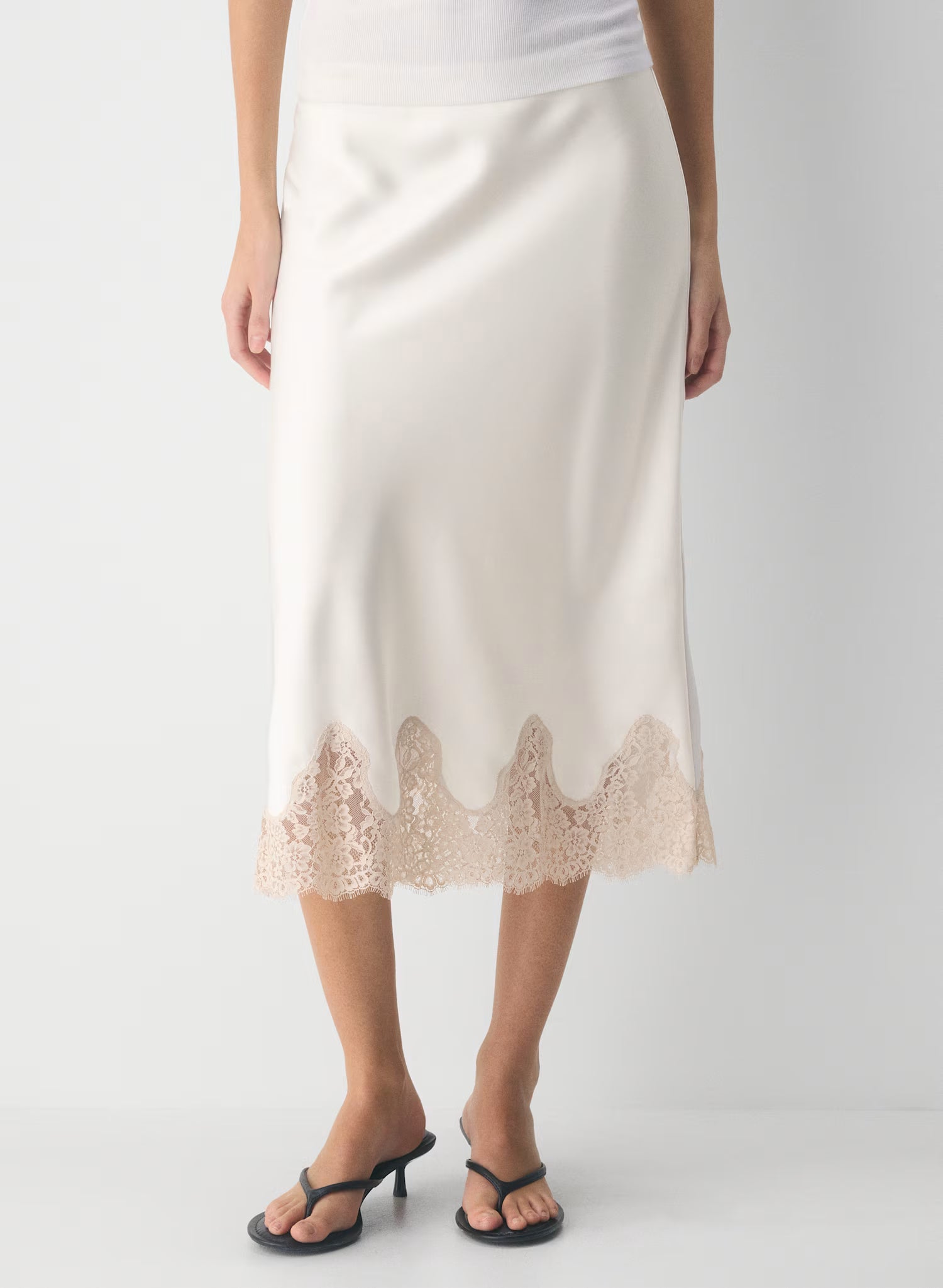 Wilfred Henrietta Satin Skirt